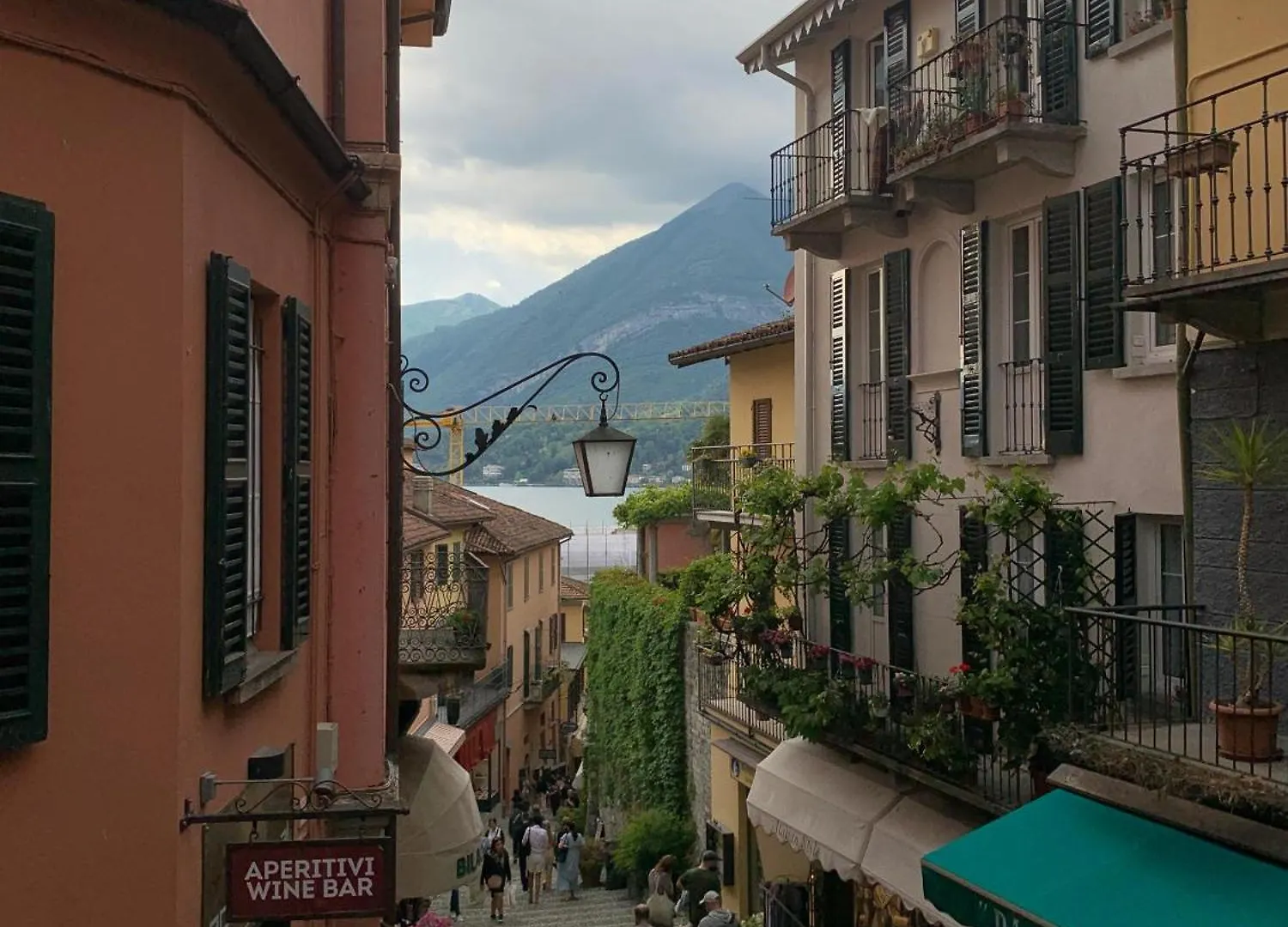 Проживание в семье Bella Vista Lago Como Беллано